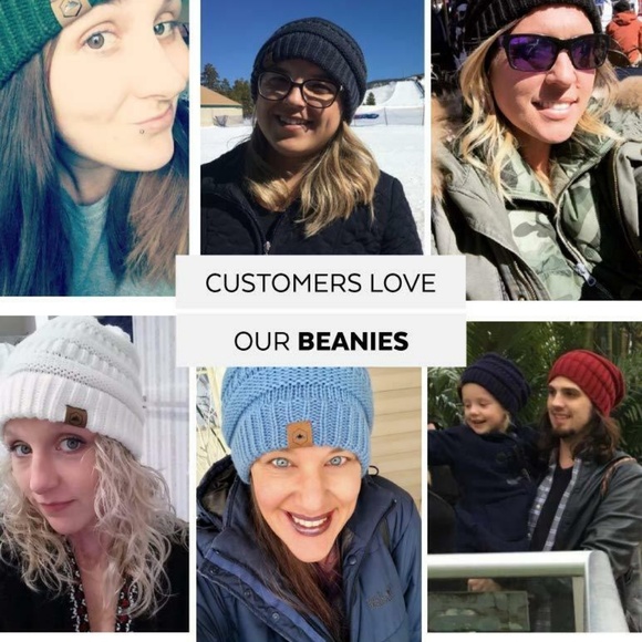 NWT Cable knit beanie - Chunky and soft - Black - Picture 6 of 6